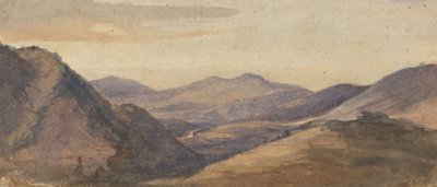 Mountain Landscape by Unbekannt Unbekannt